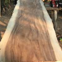 Good quality live edge acacia walnut slabs wood rustic dining table top Custom Made Live Edge Acacia Wood Dining Table