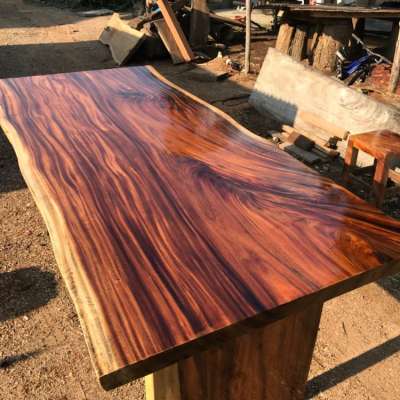 Live Edge Dining Table, dining table live edge wood slab , Acacia wood