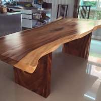 Wood dining , Acacia wood , Monkey Pod wood Good quality live edge acacia walnut slabs wood rustic dining table top Custom Made